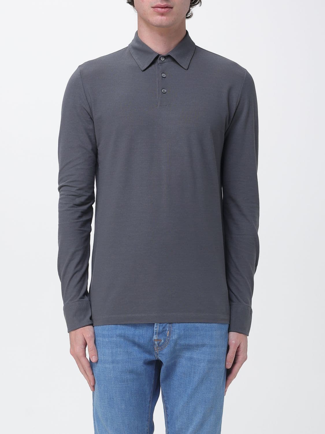 Zanone Cotton Polo Shirt