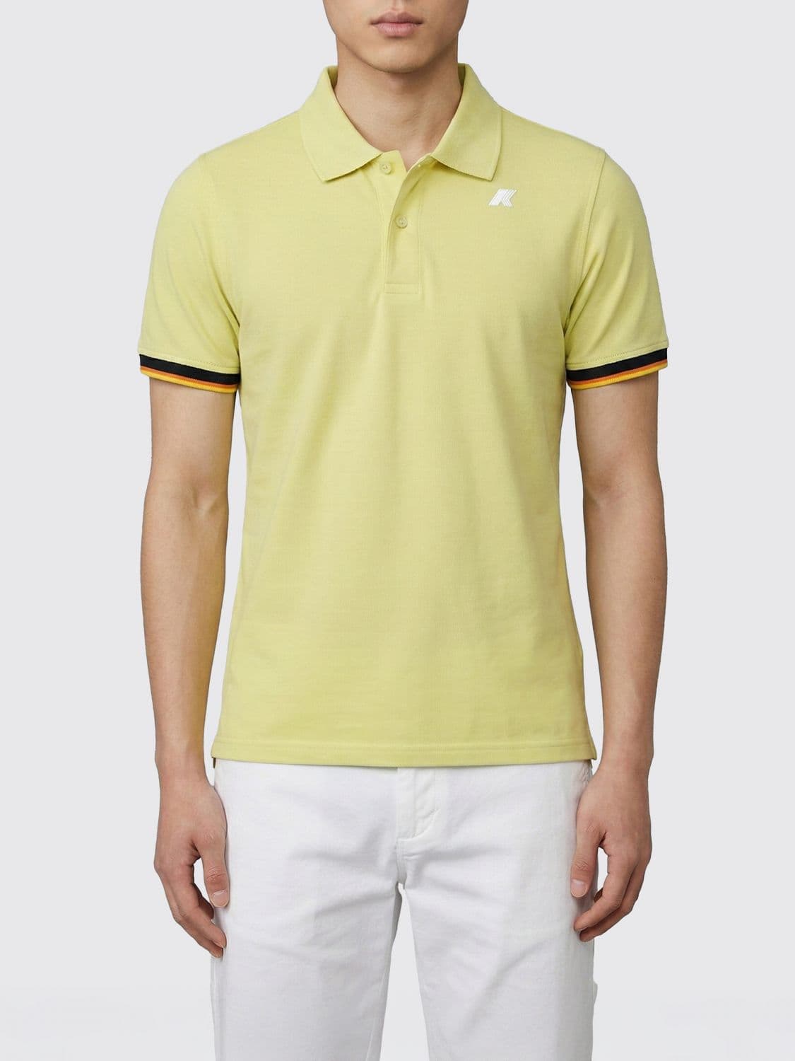K-Way Cotton Polo with Logo