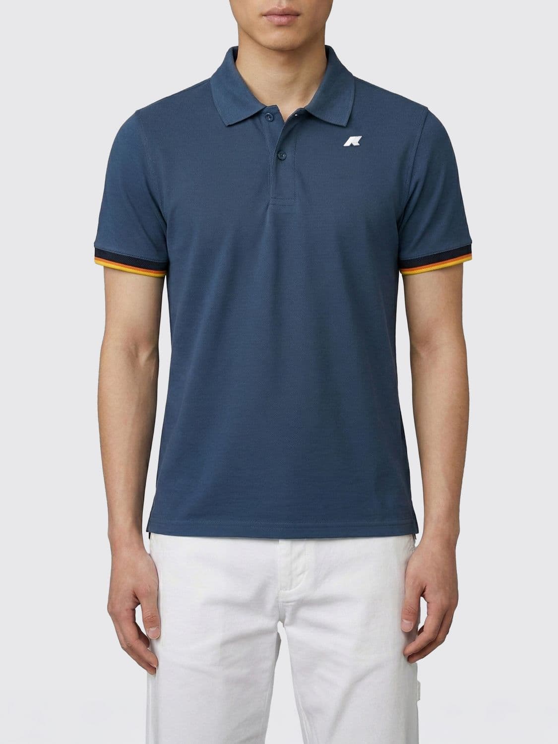 K-Way Cotton Polo with Logo