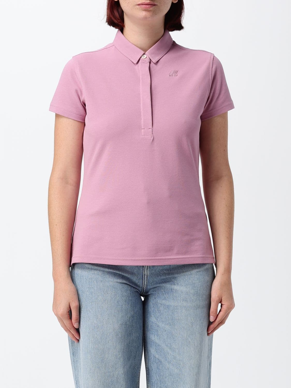 K-Way Cotton Polo with Logo