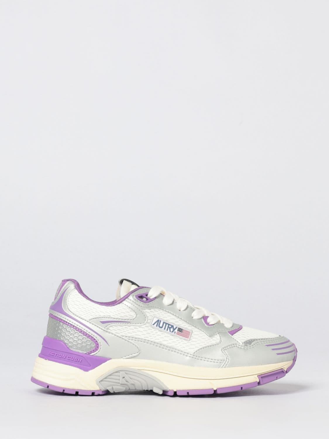 Autry Hyperway Mesh and Laminated Rubber Sneakers