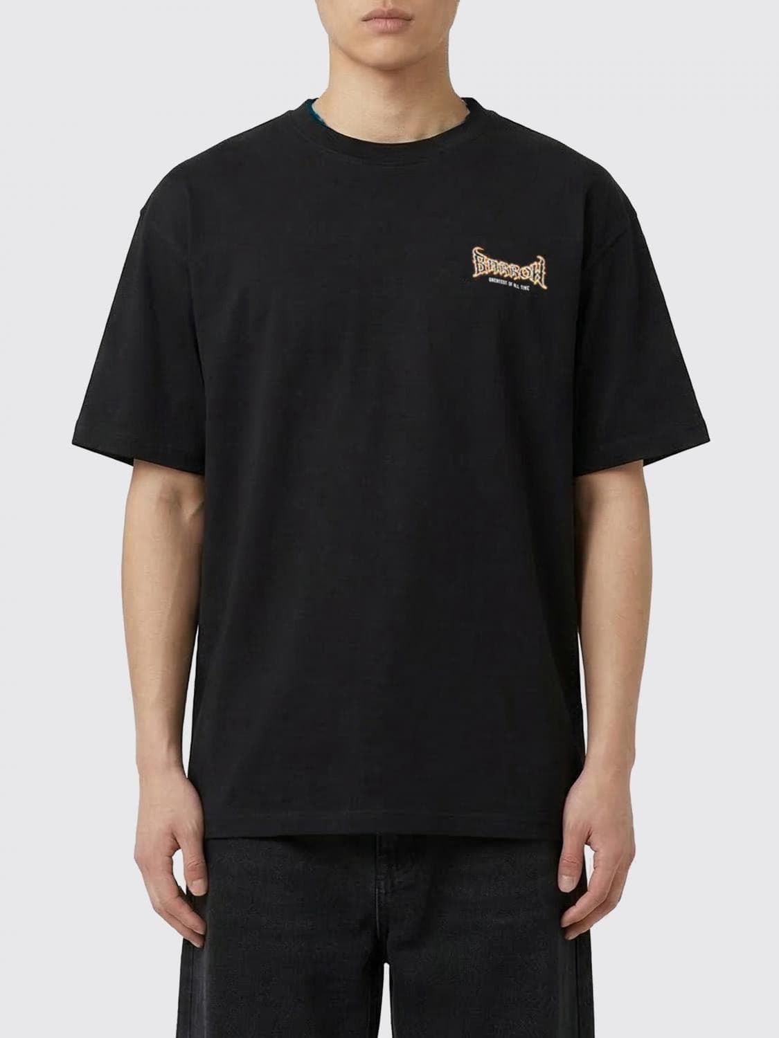 Barrow Cotton T-Shirt With Skull Print