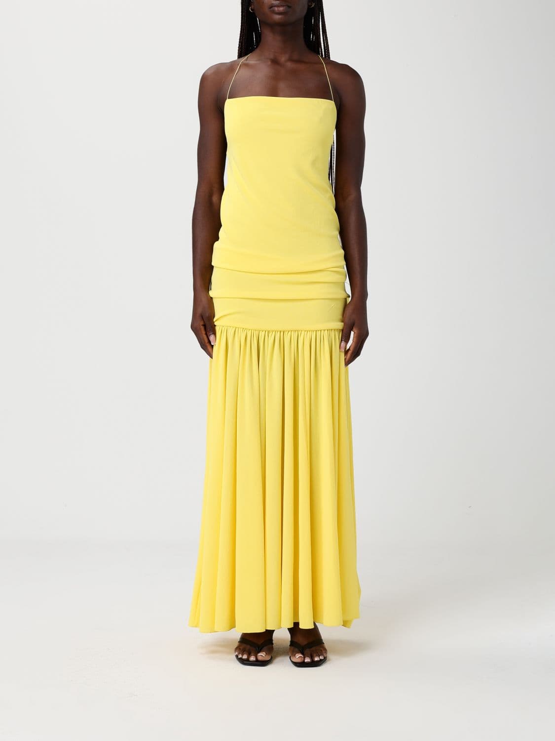 Jacquemus Long Draped Dress