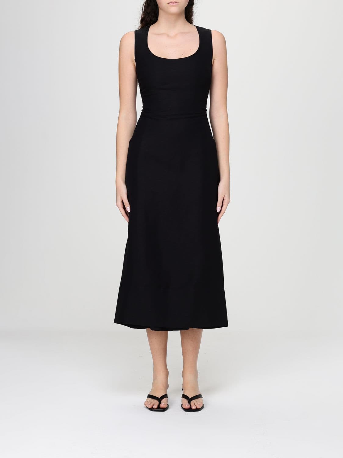 Jacquemus Polyester Midi Dress
