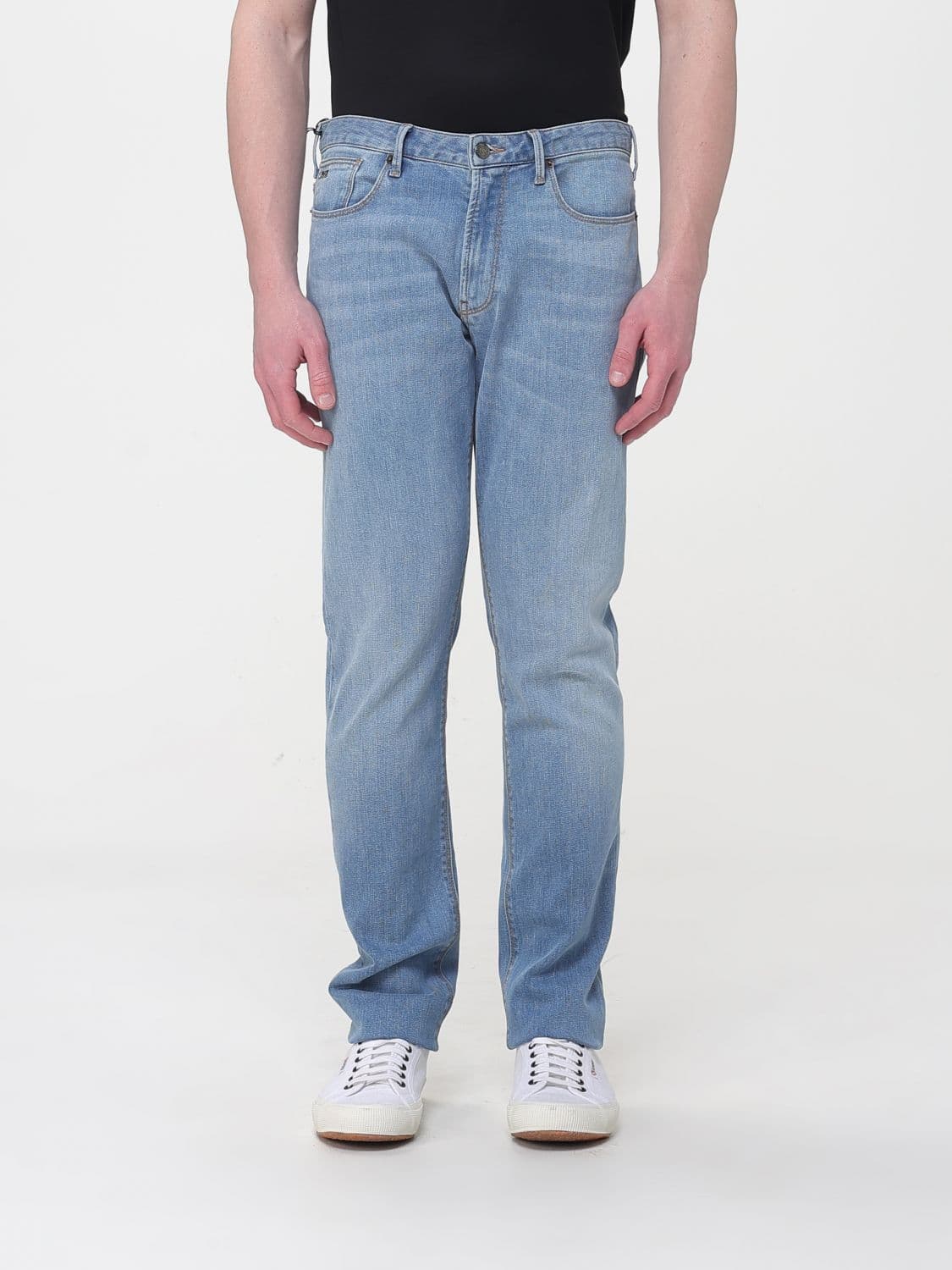 Emporio Armani Slim Fit Stretch Denim Jeans