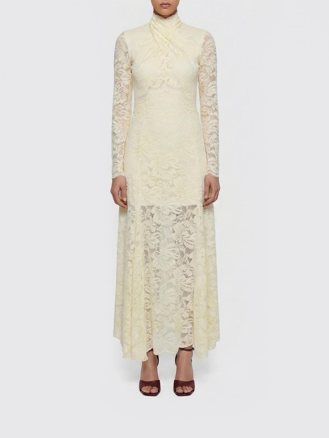 Rabanne Lace Long Dress