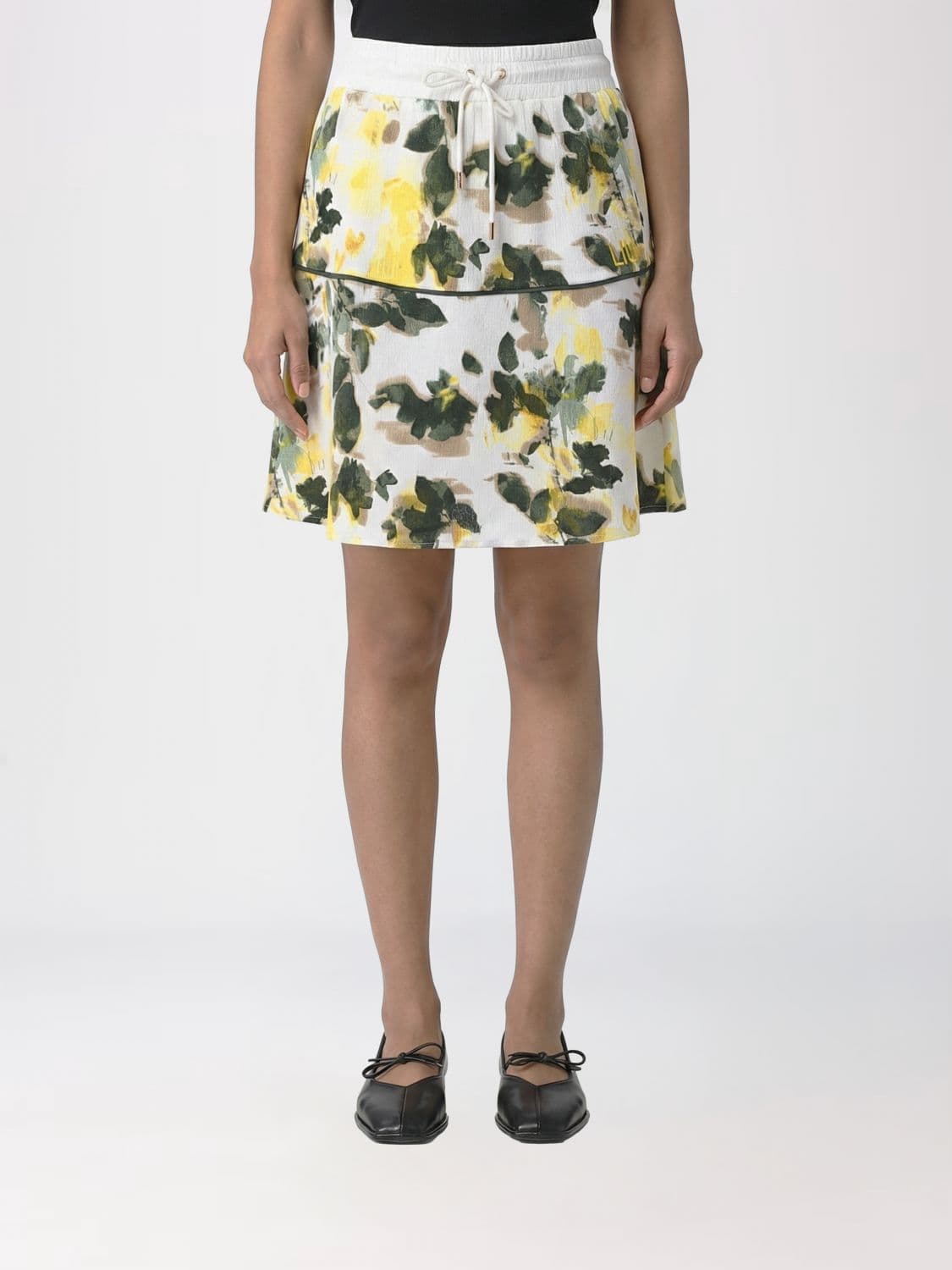 Liu Jo Printed Polyester Skirt