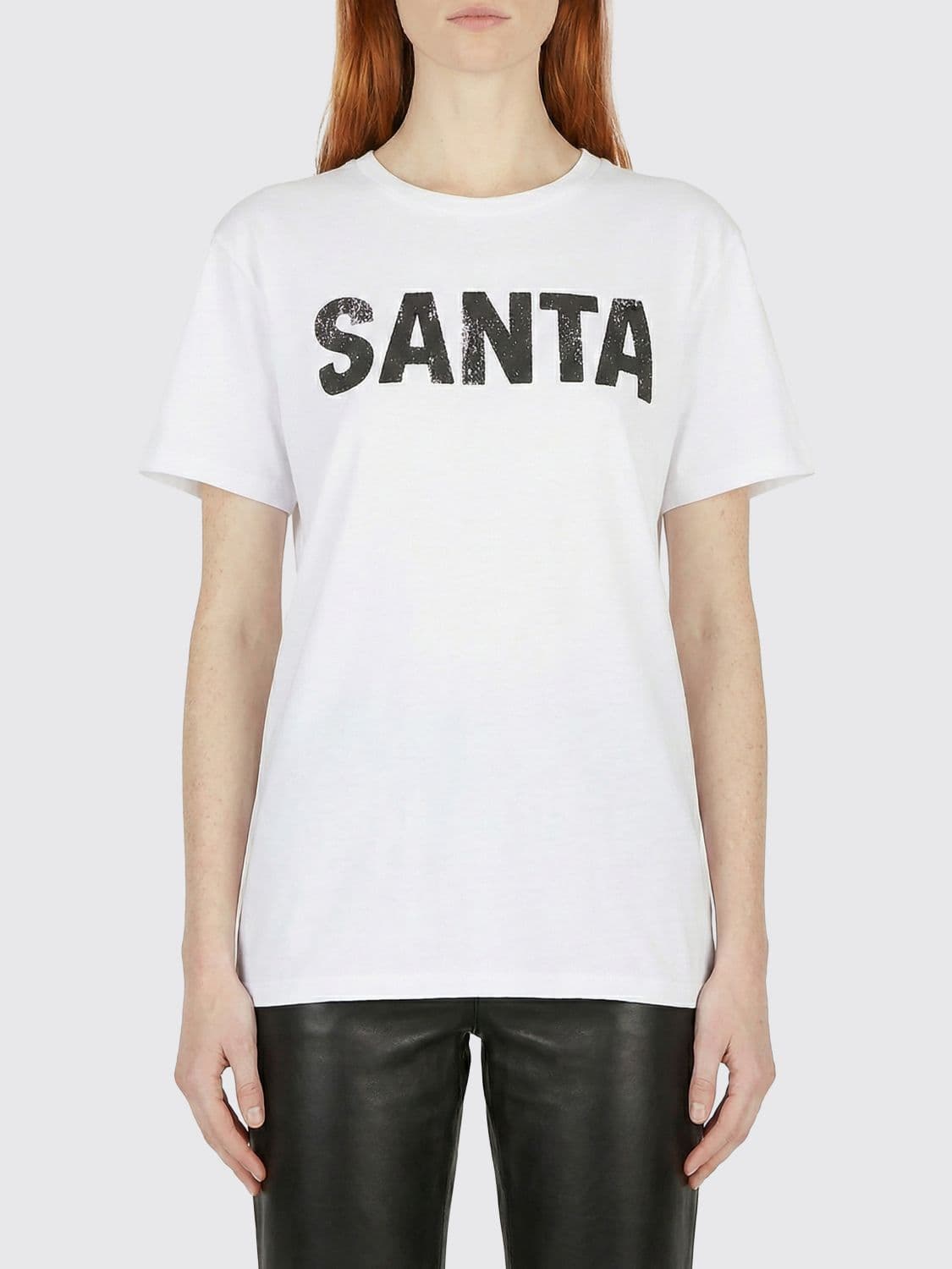 Aniye By Santa Print Cotton T-Shirts