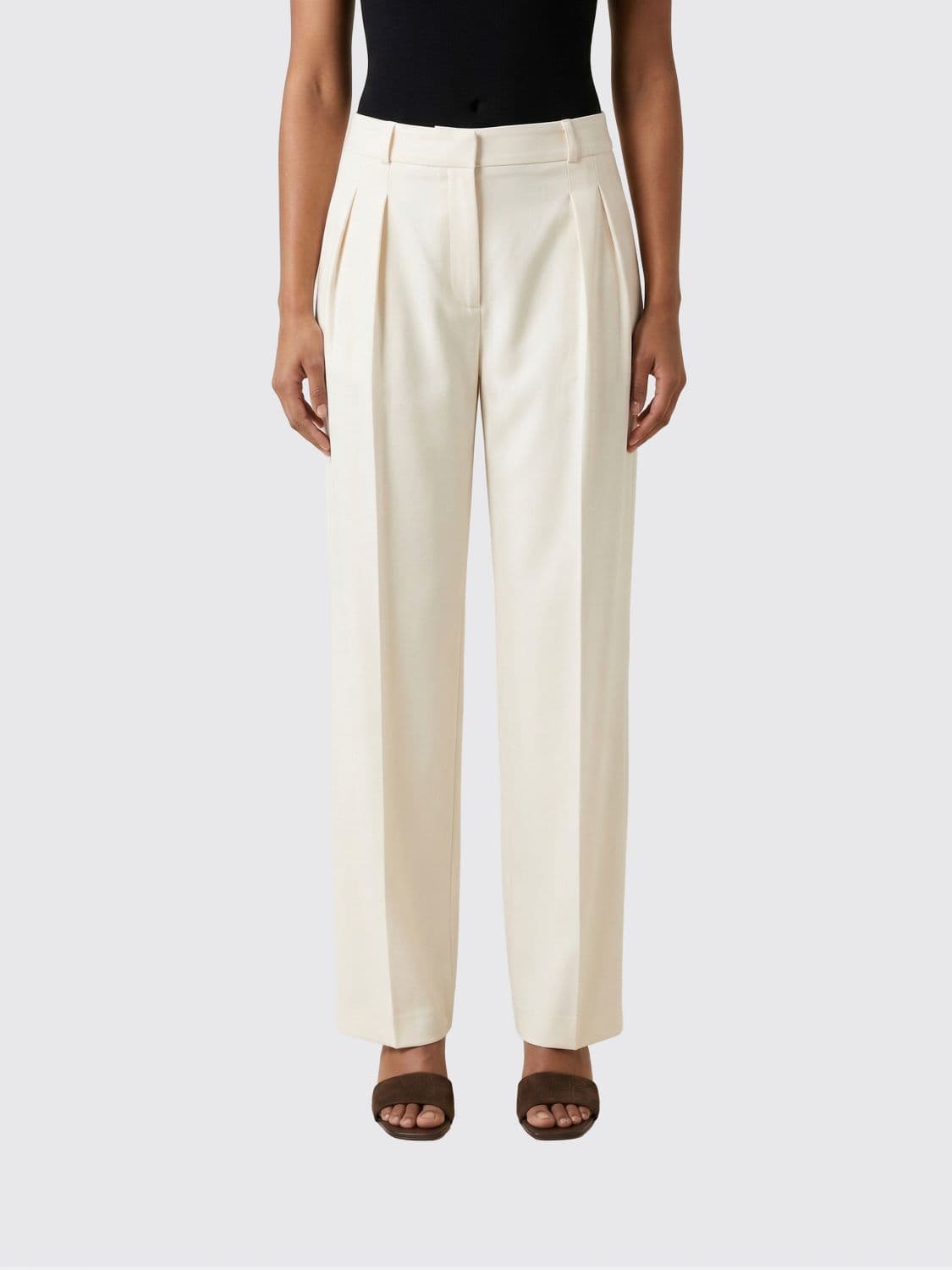 Loulou De Saison Tailored Trousers in Virgin Wool