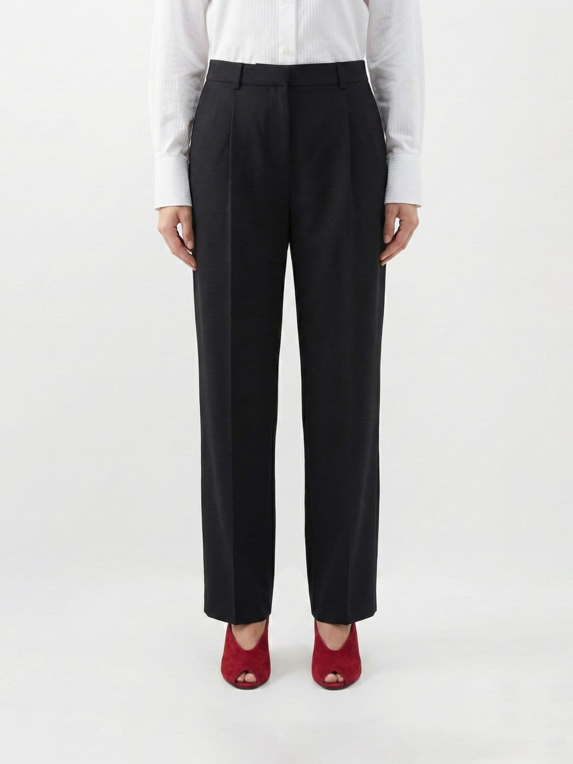 Toteme Classic Trousers in Wool Blend
