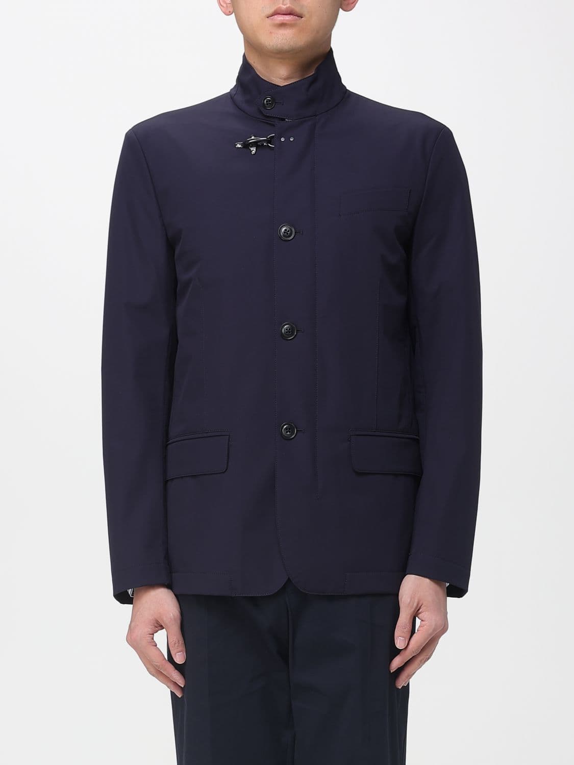Fay Travel Jacket in Stretch Nylon