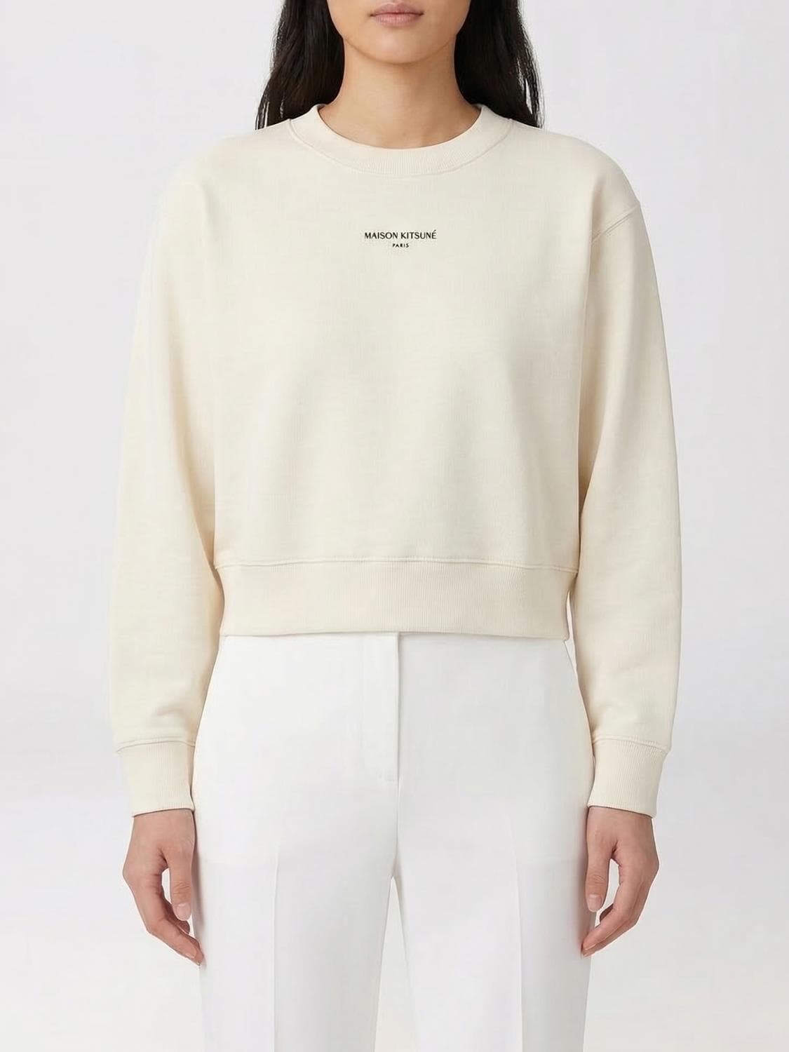 Maison Kitsuné Cotton Crew-Neck Sweatshirt