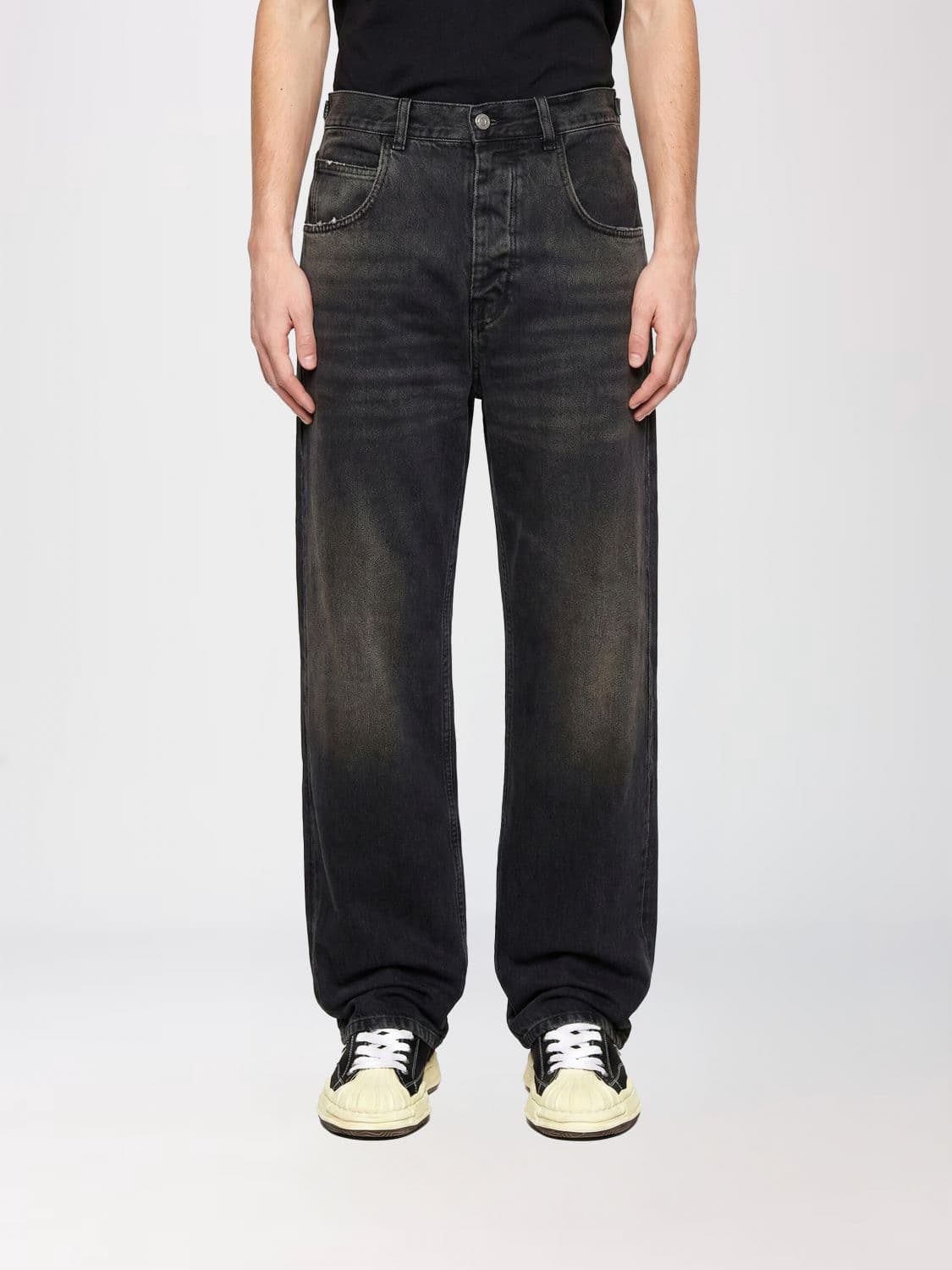 Haikure Cotton Denim Wide Leg Jeans