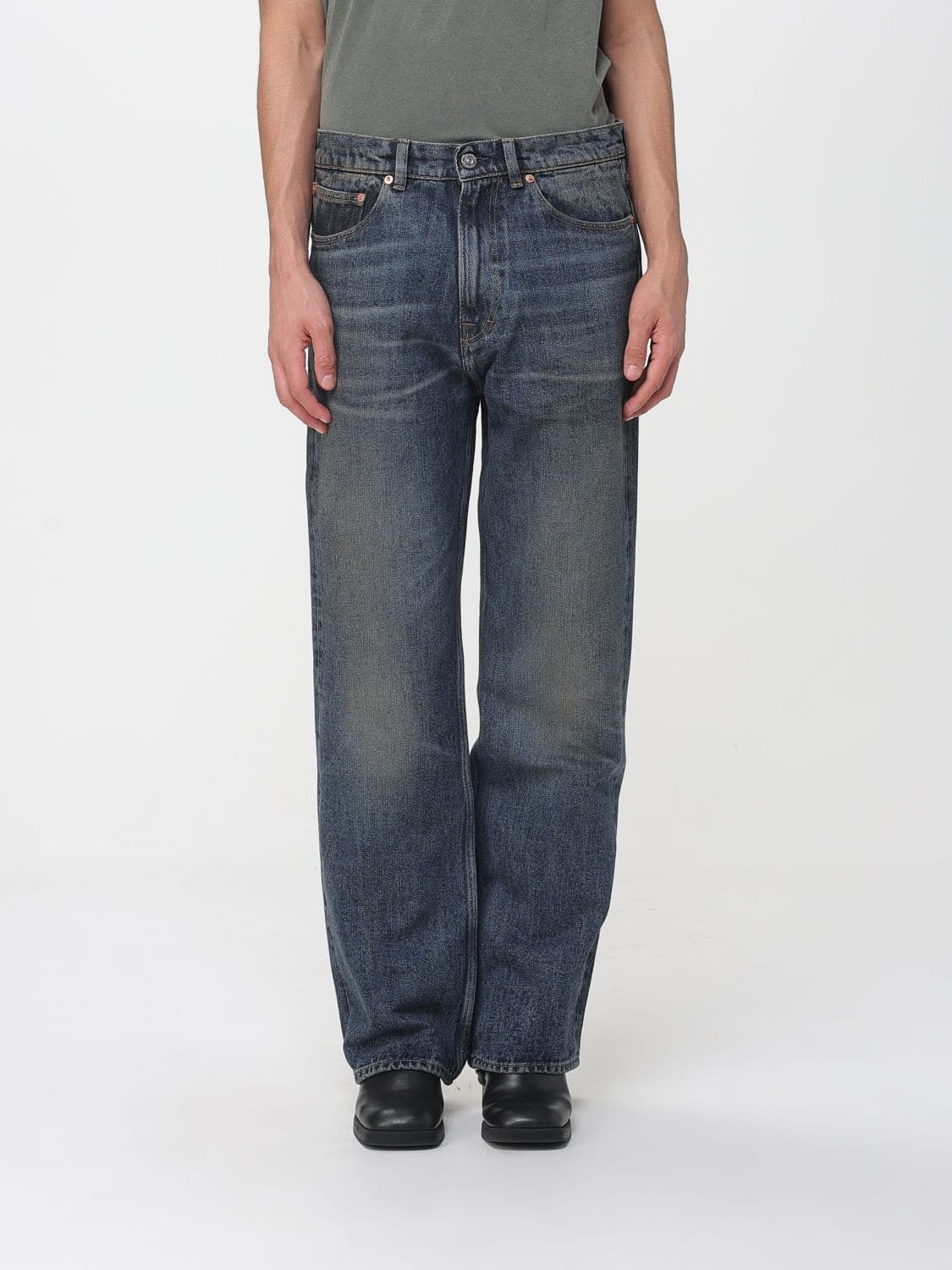 Our Legacy Wide Leg Denim Jeans