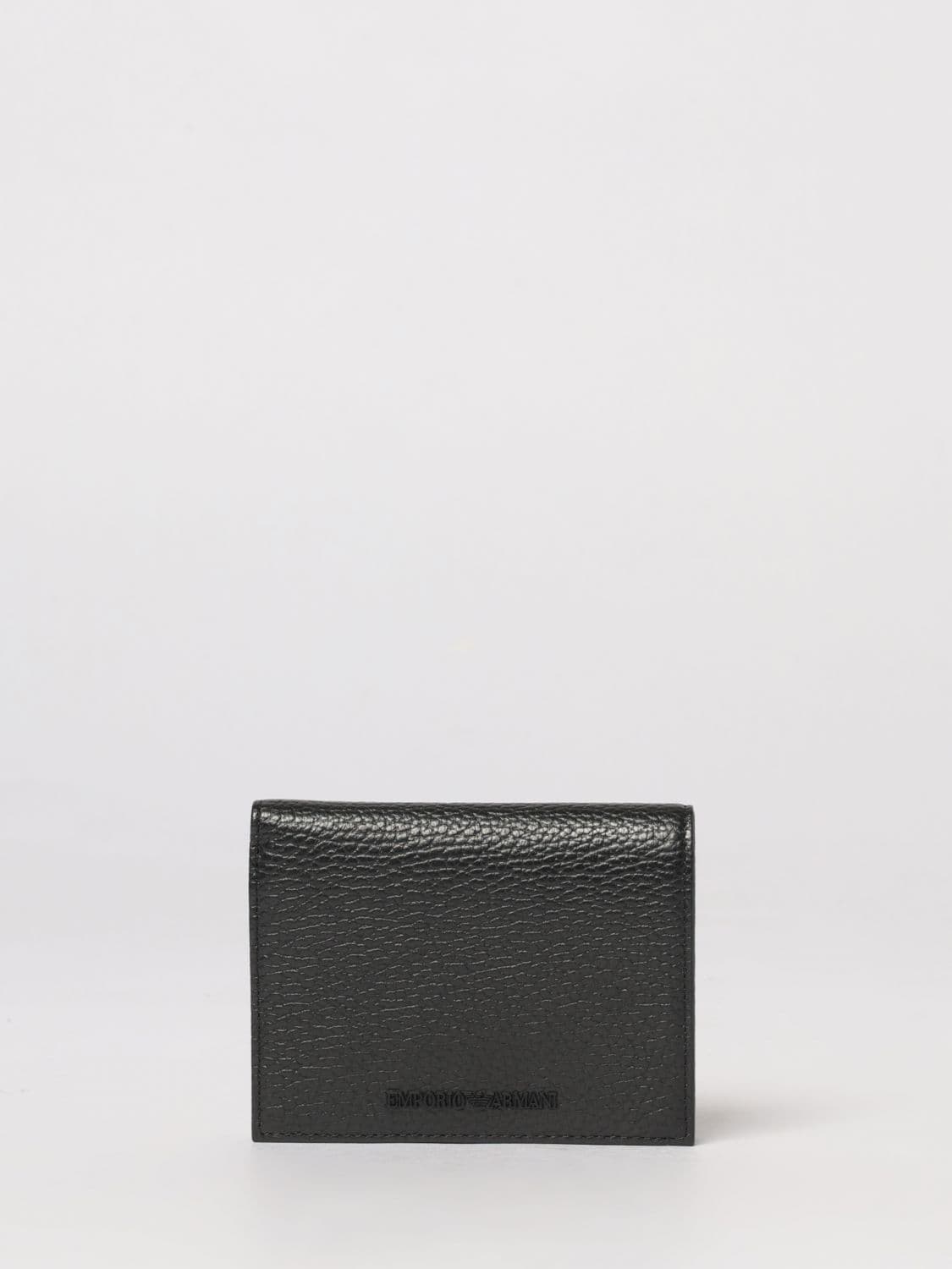 Emporio Armani Grained Leather Wallet · OS
