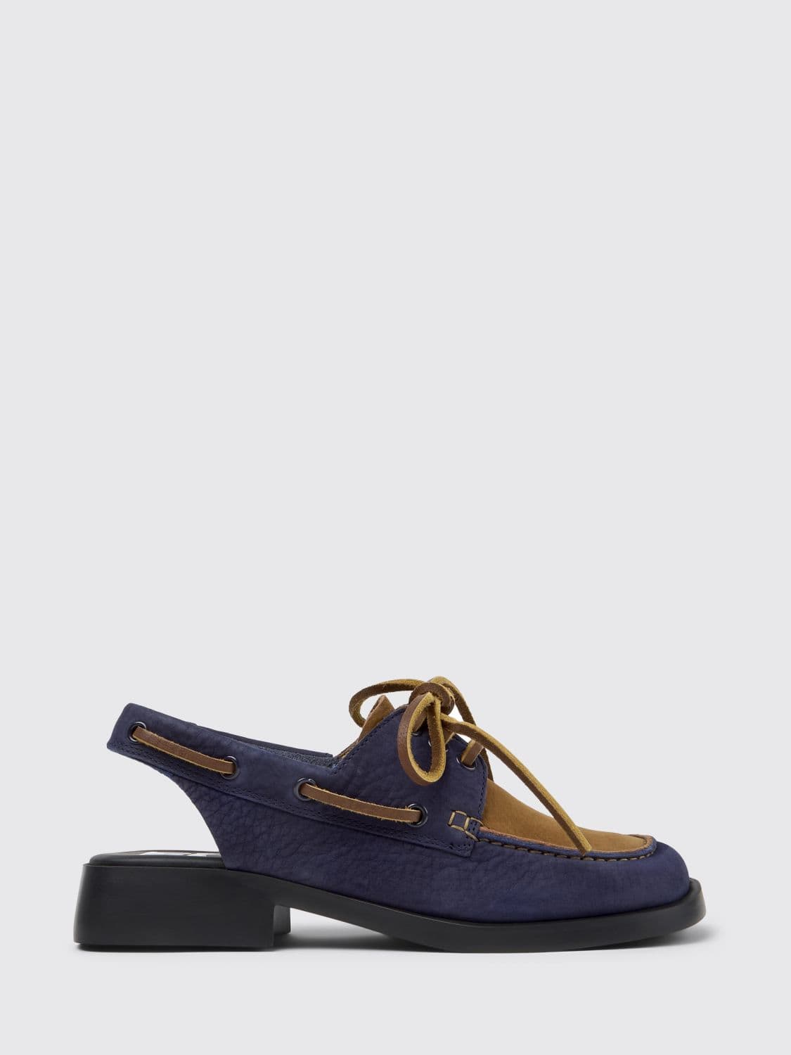 Camper Twins Nubuck Loafer