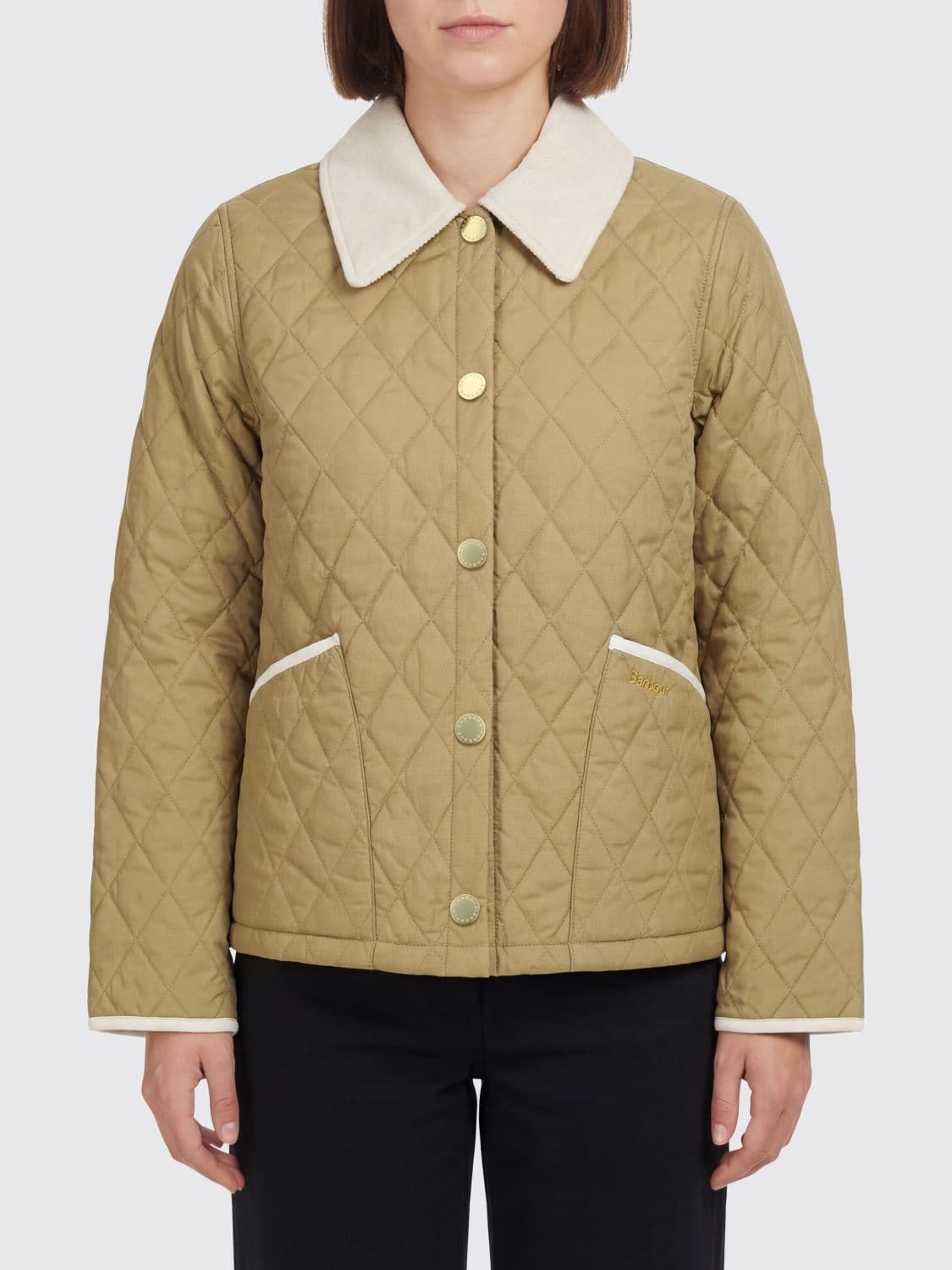 Barbour Liddesdale Cropped Icons Quilted Jacket