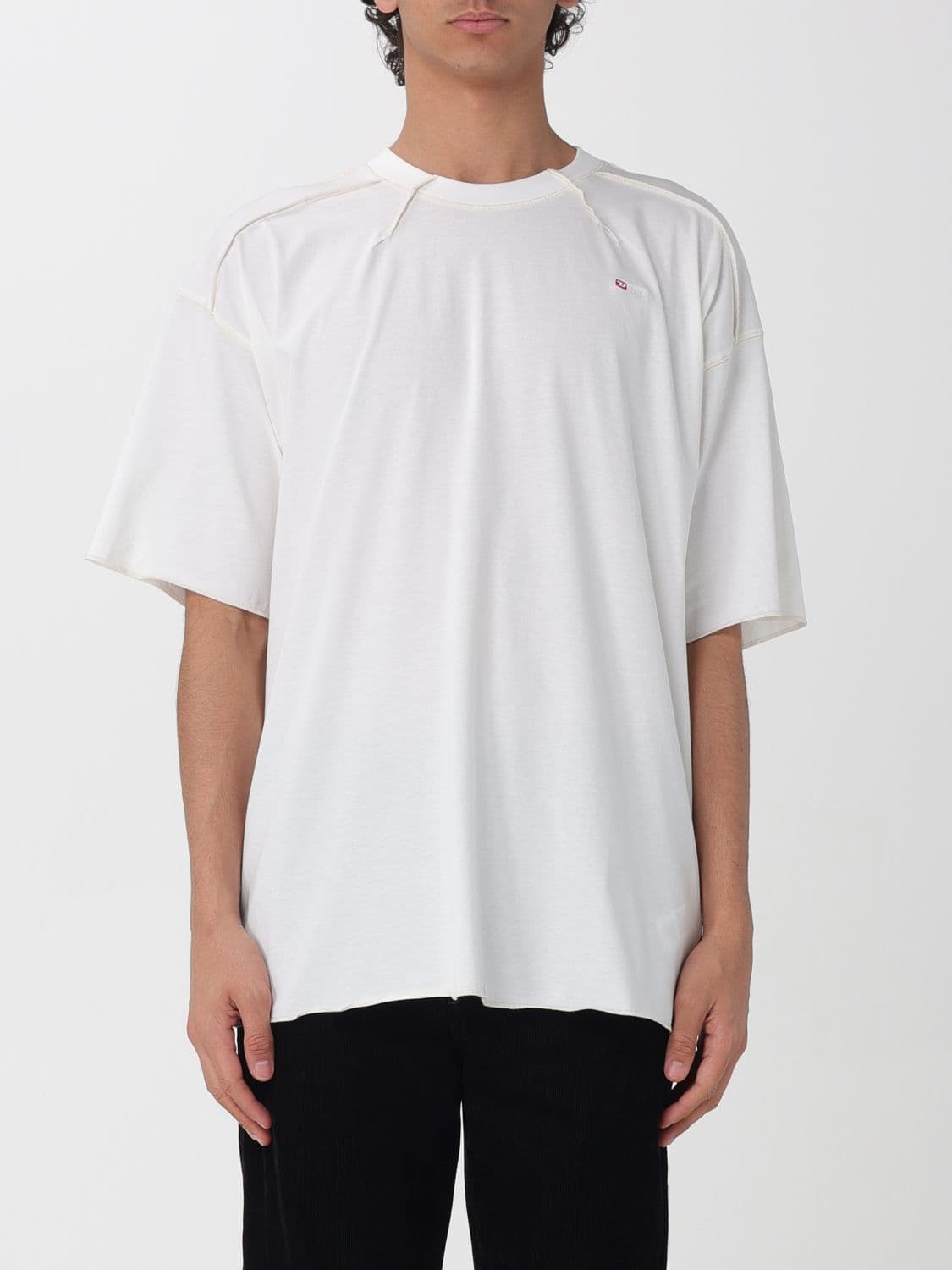 Diesel T-Crahor-Boxt-T1 Relaxed Fit Cotton T-Shirt
