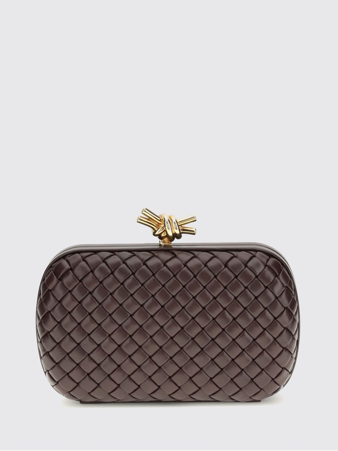 Bottega Veneta Intrecciato Leather Clutch · OS