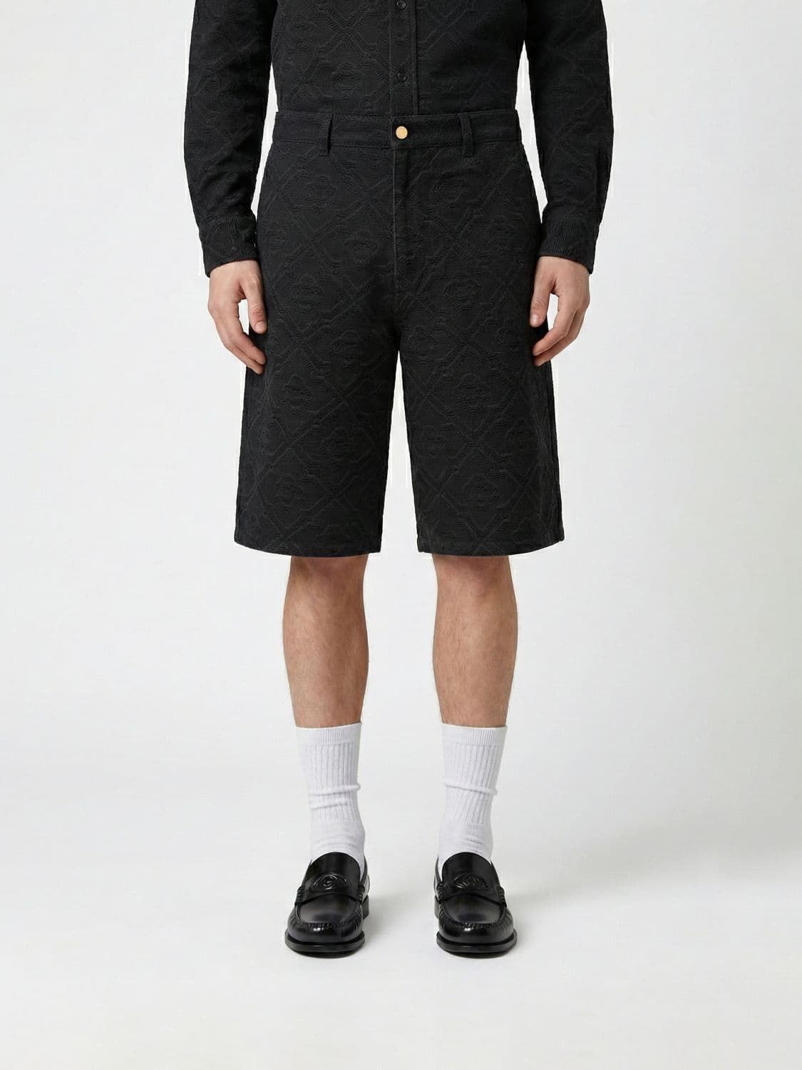 Casablanca Cotton Denim Shorts
