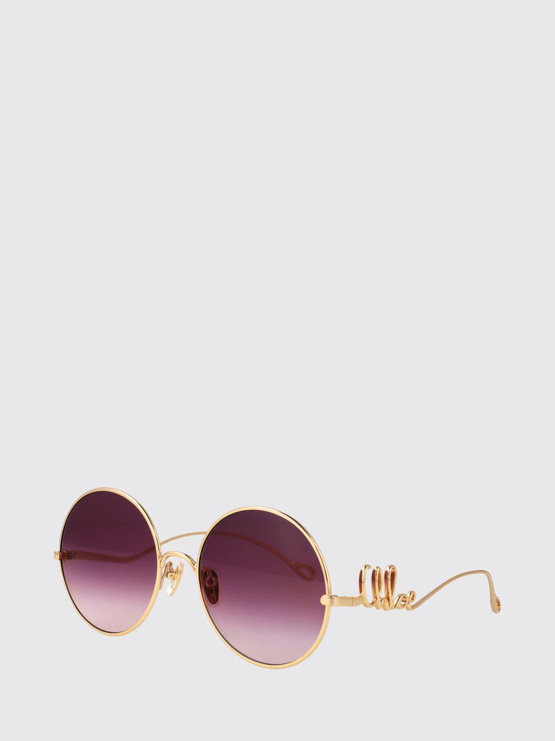 Chloé Metal Panthos Sunglasses · 56