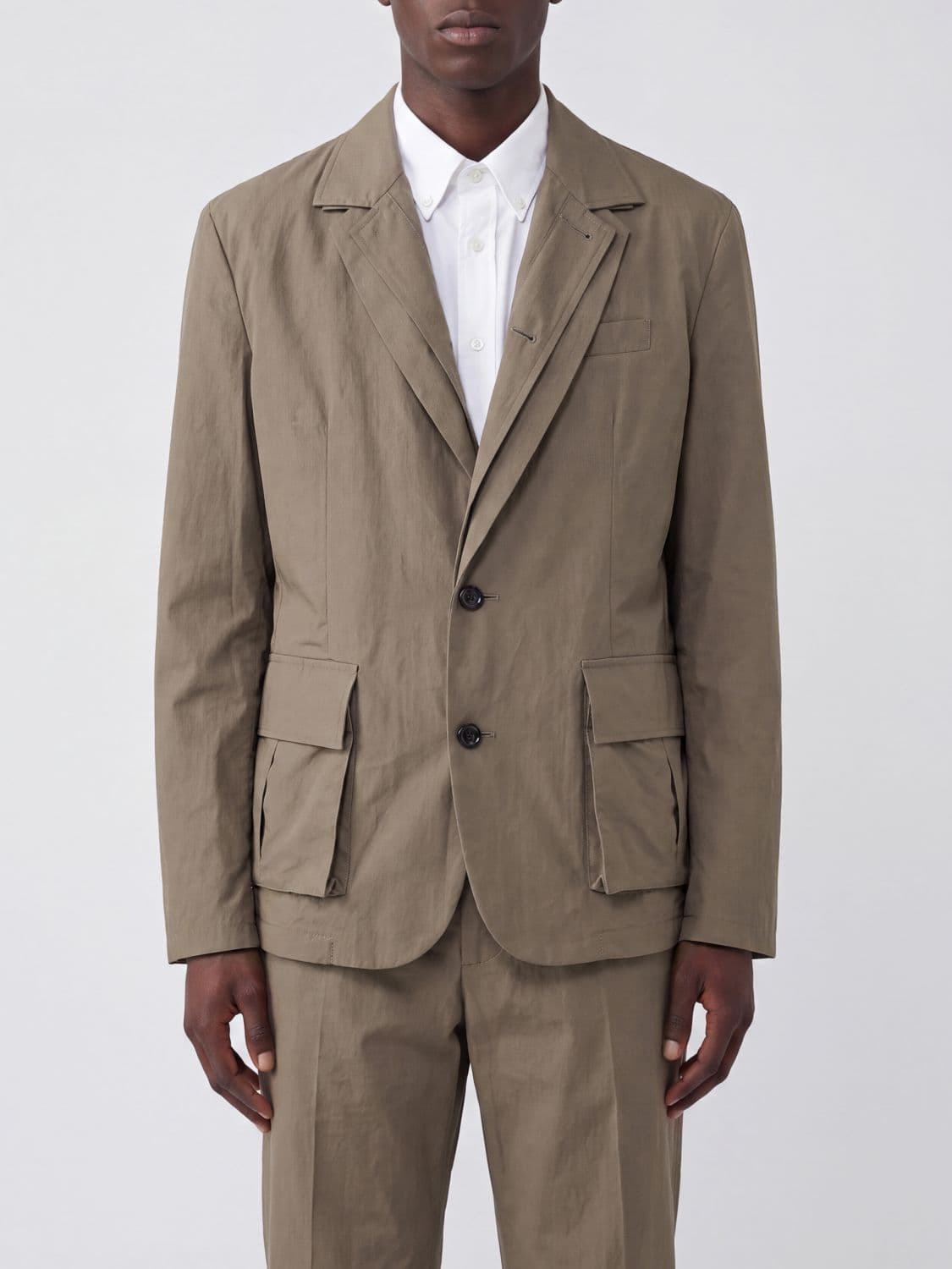 Sacai Jacket Men color Grey · 2