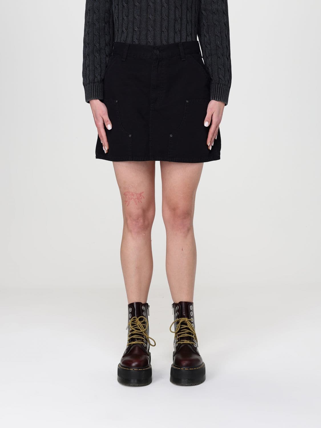 Carhartt Wip Denim Mini Skirt