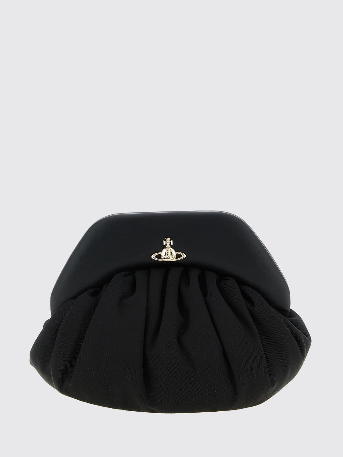 Vivienne Westwood Broke Draped Viscose Clutch · OS