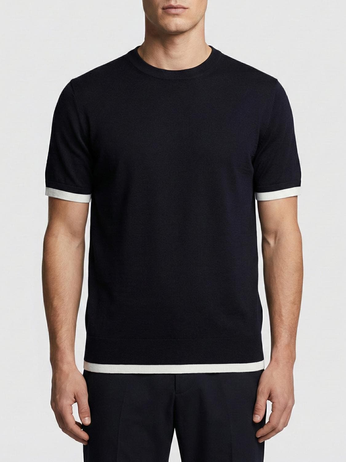 Paolo Pecora Cotton Crew-Neck Sweater