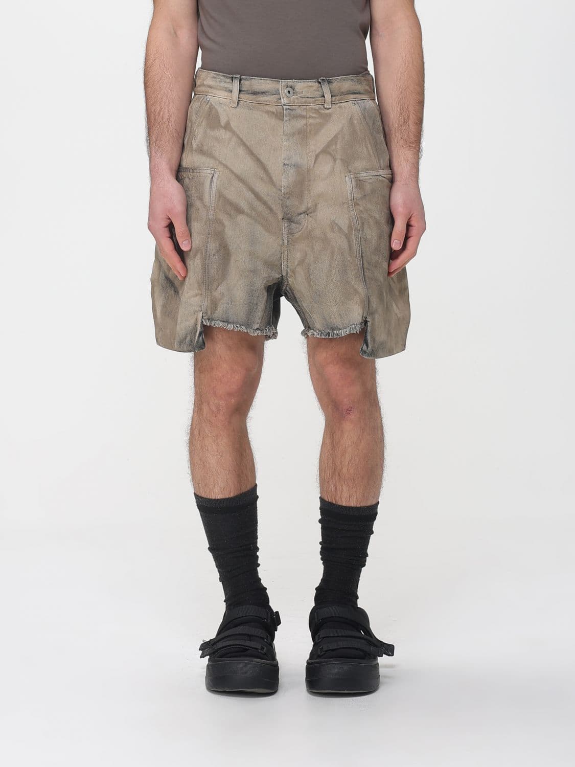 Rick Owens Drkshdw Denim Cargo Shorts · 31