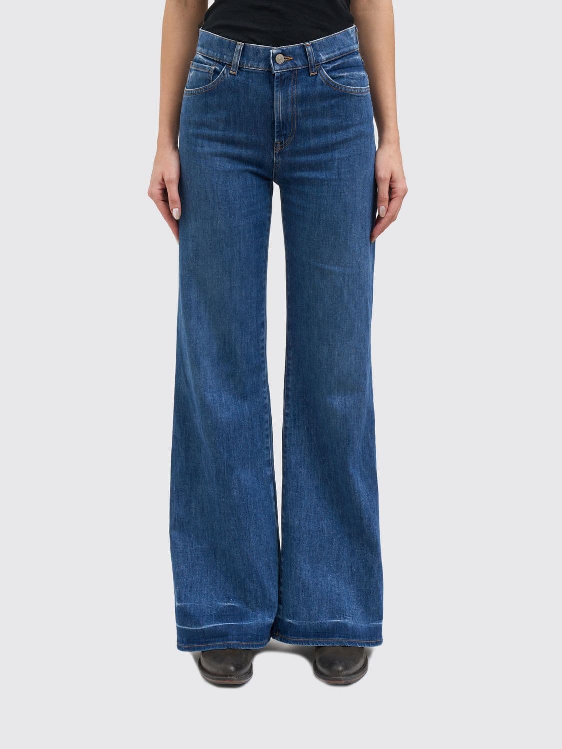 Dondup Wide Leg Jeans in Denim