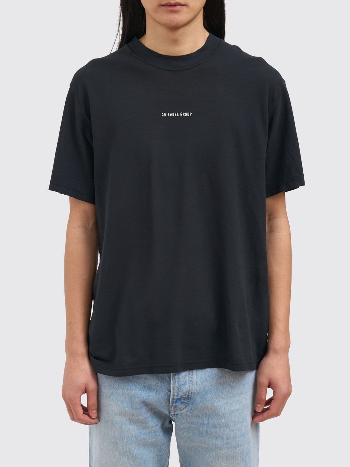 44 Label Group Cotton T-shirt with Logo · S