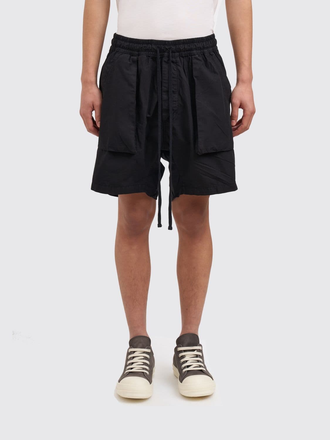 Thom Krom Cotton Drawstring Shorts