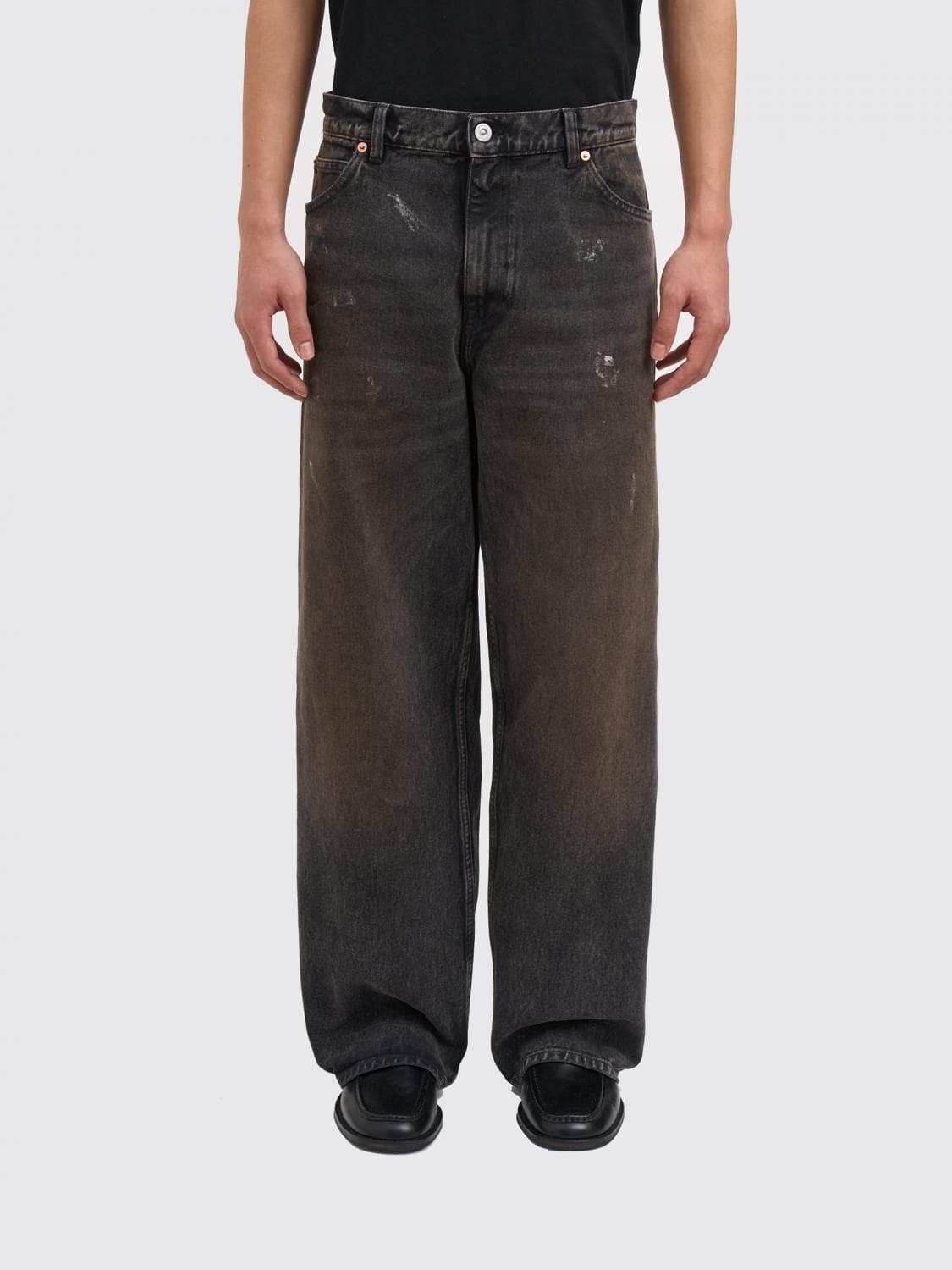 Our Legacy Our Vast Cut Cotton Denim Jeans