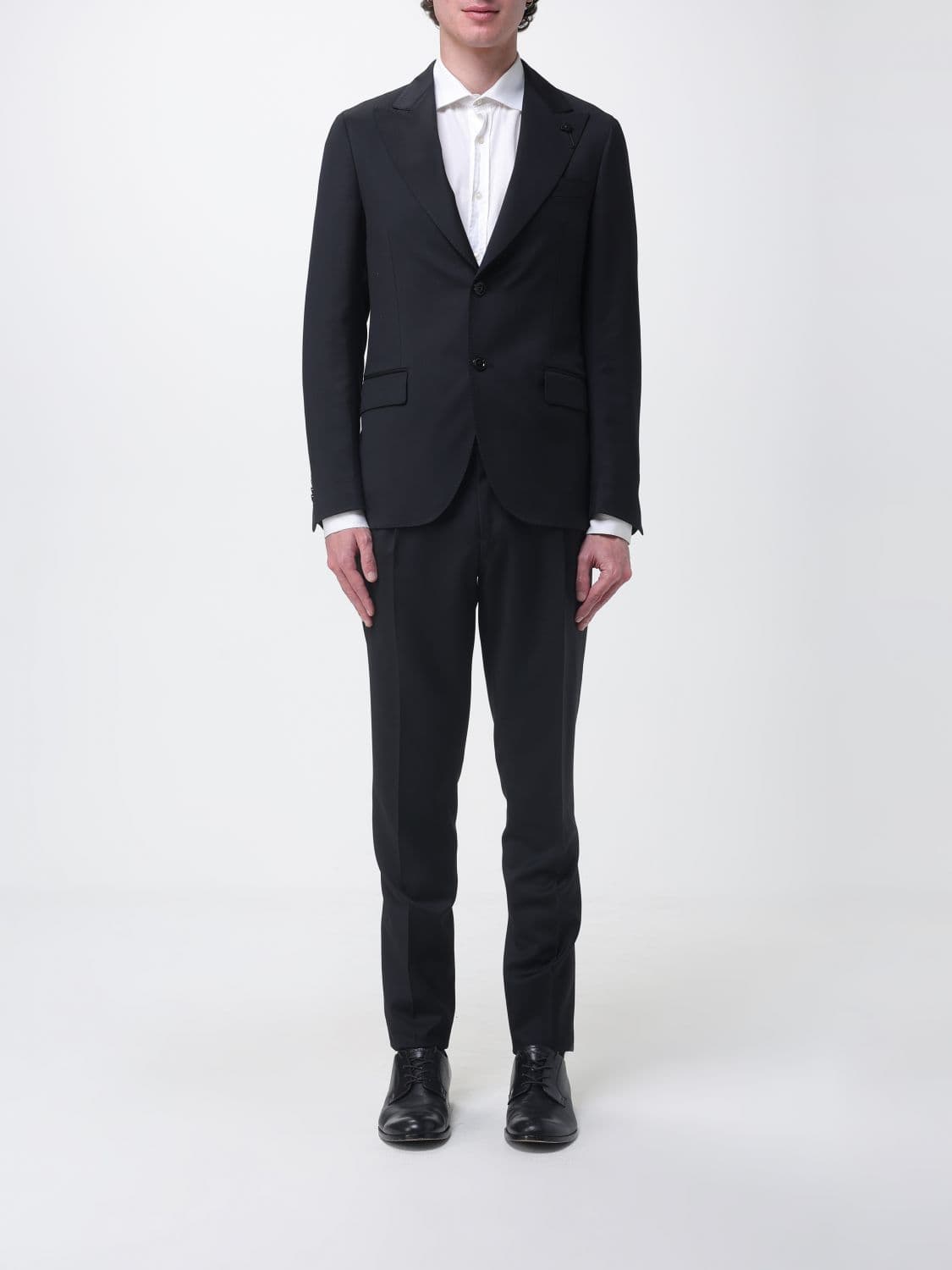 Lardini Virgin Wool Single-Breasted Suit