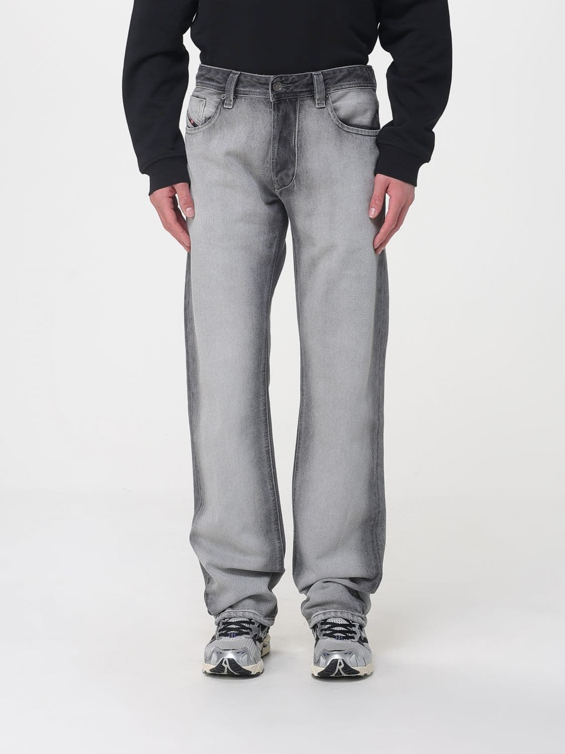 Diesel D-Macro Cotton Denim Jeans
