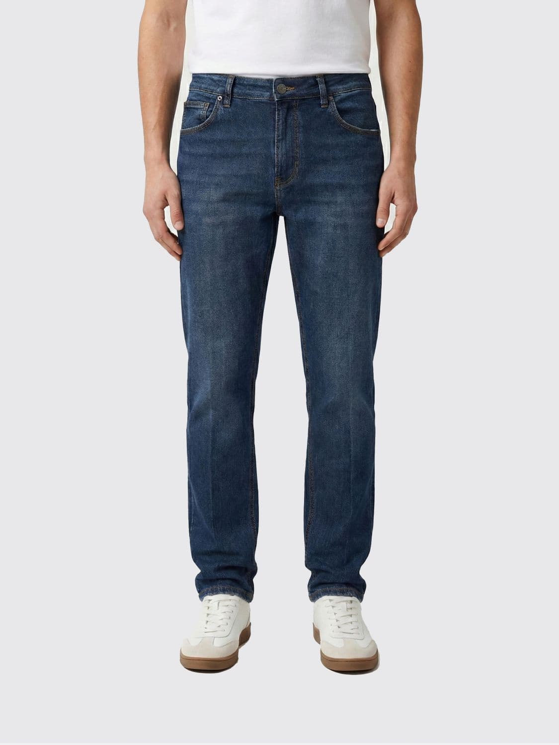 Pt Torino Slim Fit Cotton Denim Jeans