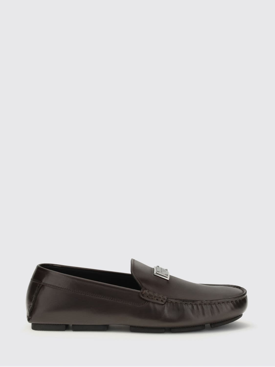 Dolce & Gabbana Leather Driver Loafers