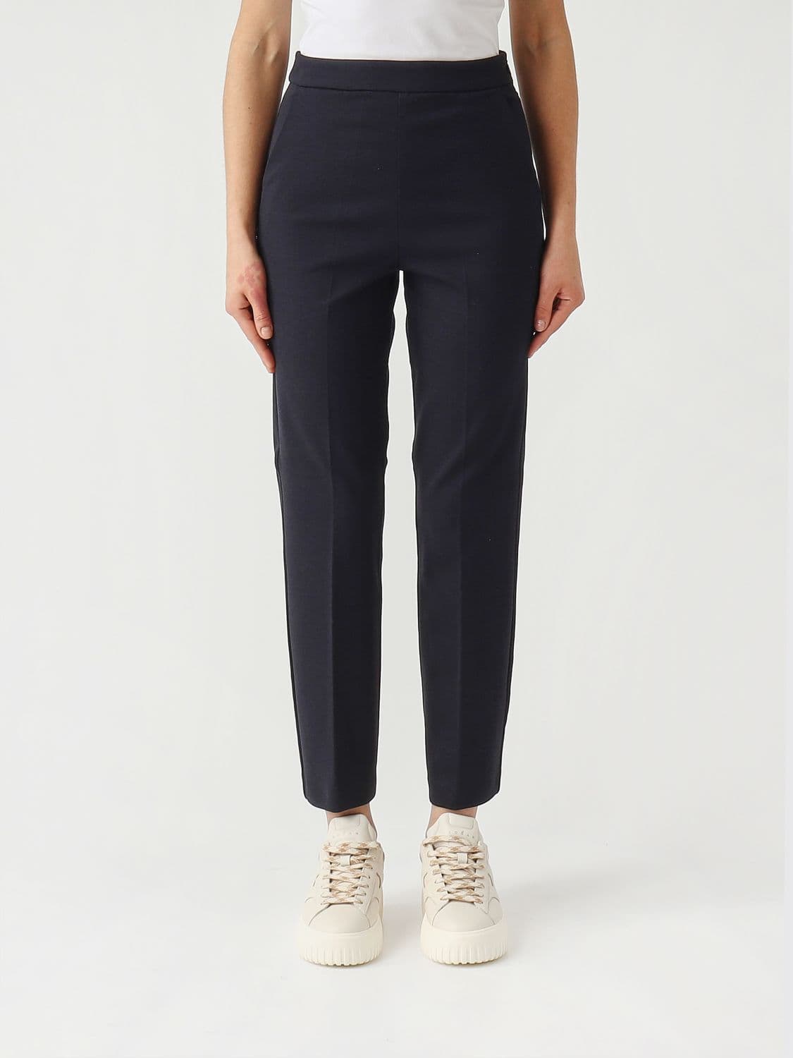 Mm Max Mara Slim Fit Jersey Trousers