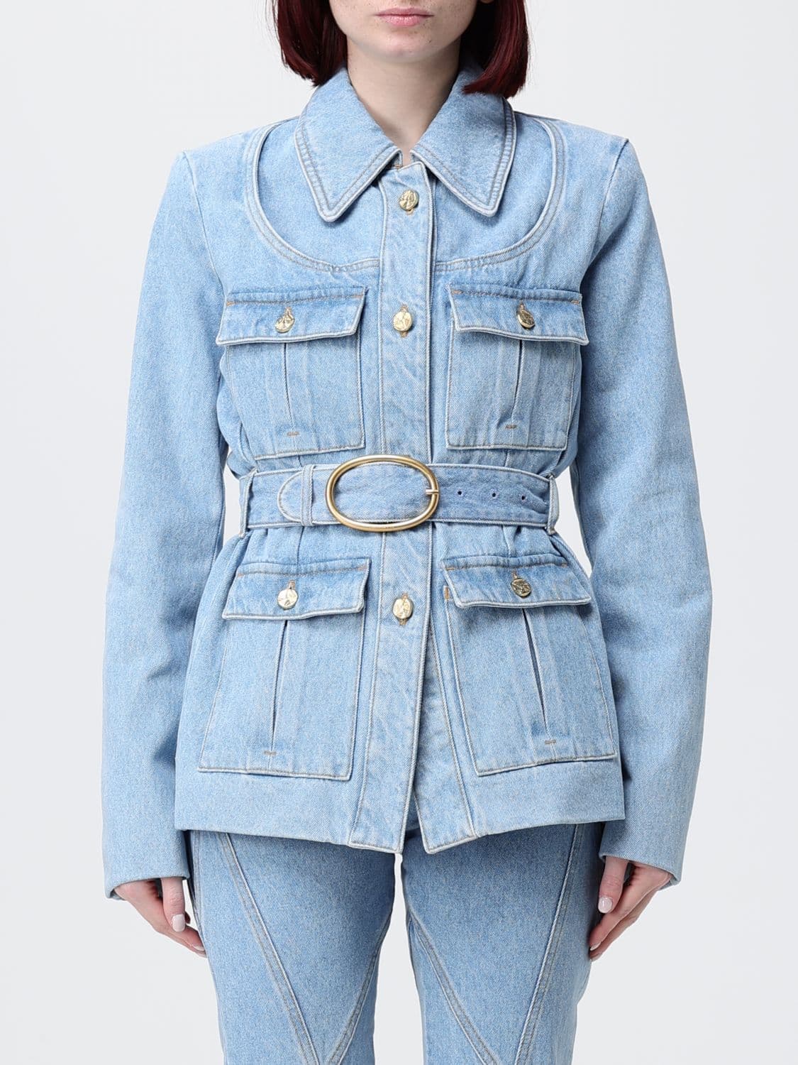 Nina Ricci Cotton Denim Jacket