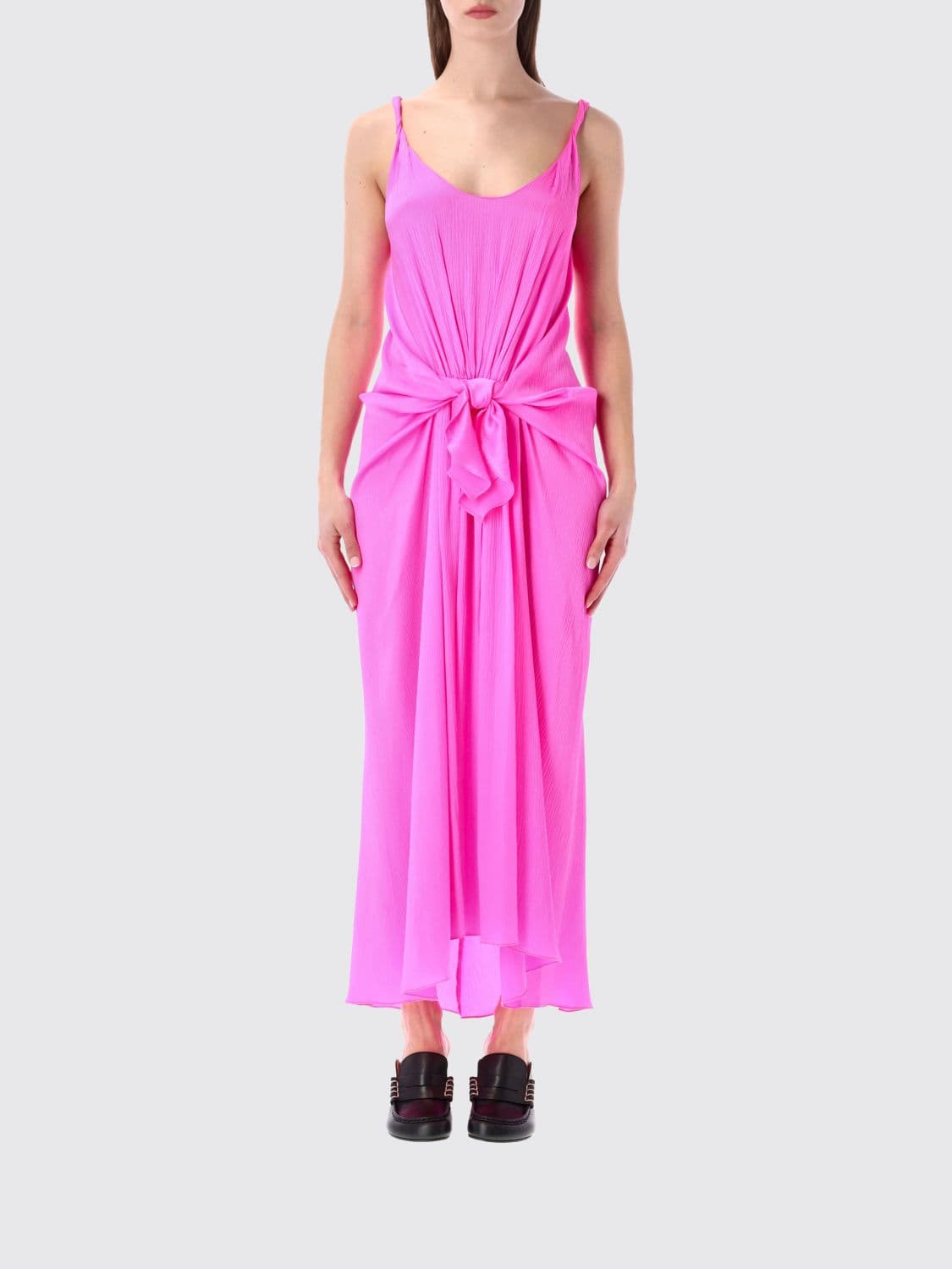 Jw Anderson Silk Midi Dress