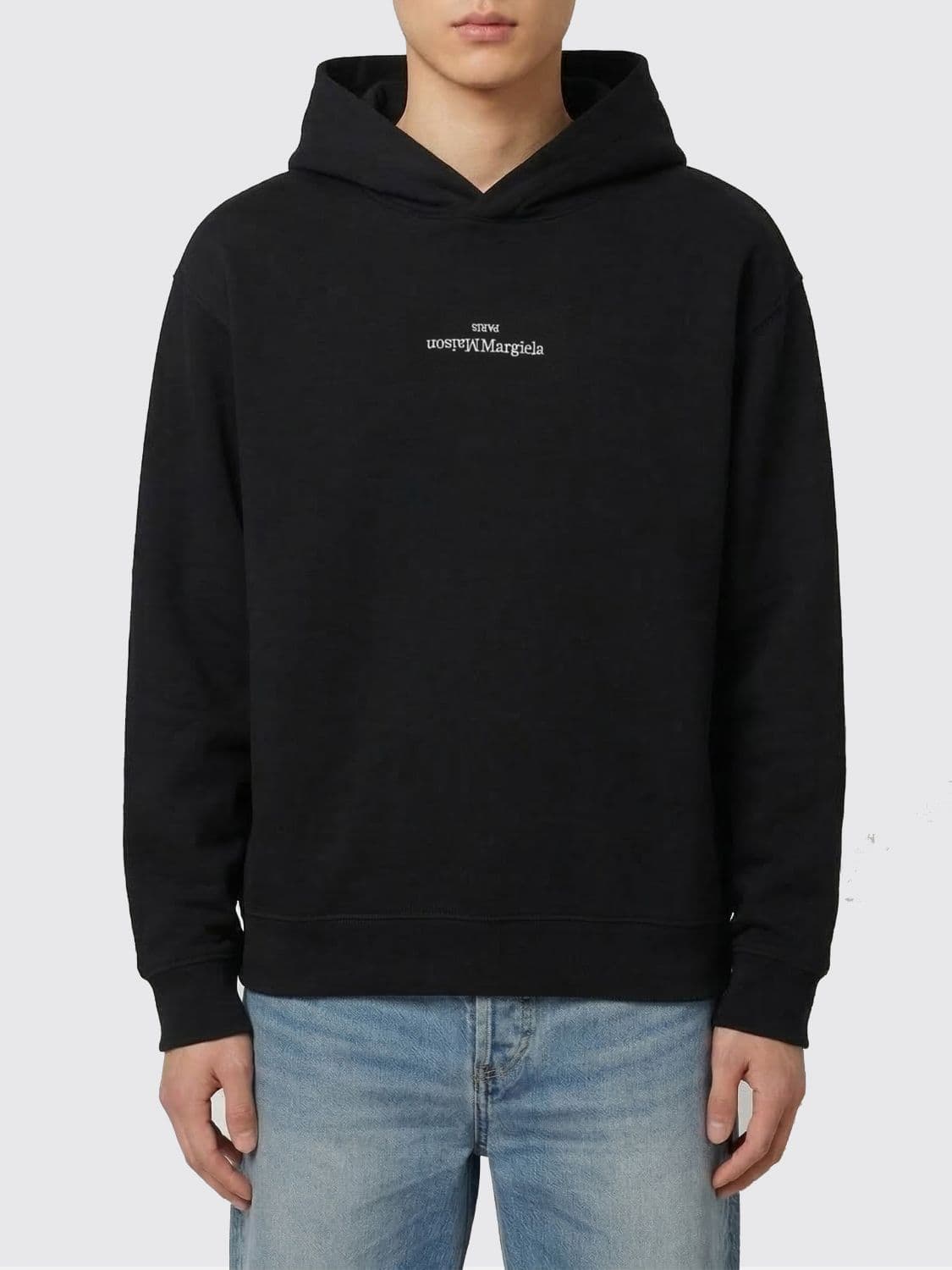 Maison Margiela Cotton Hoodie with Logo · 50
