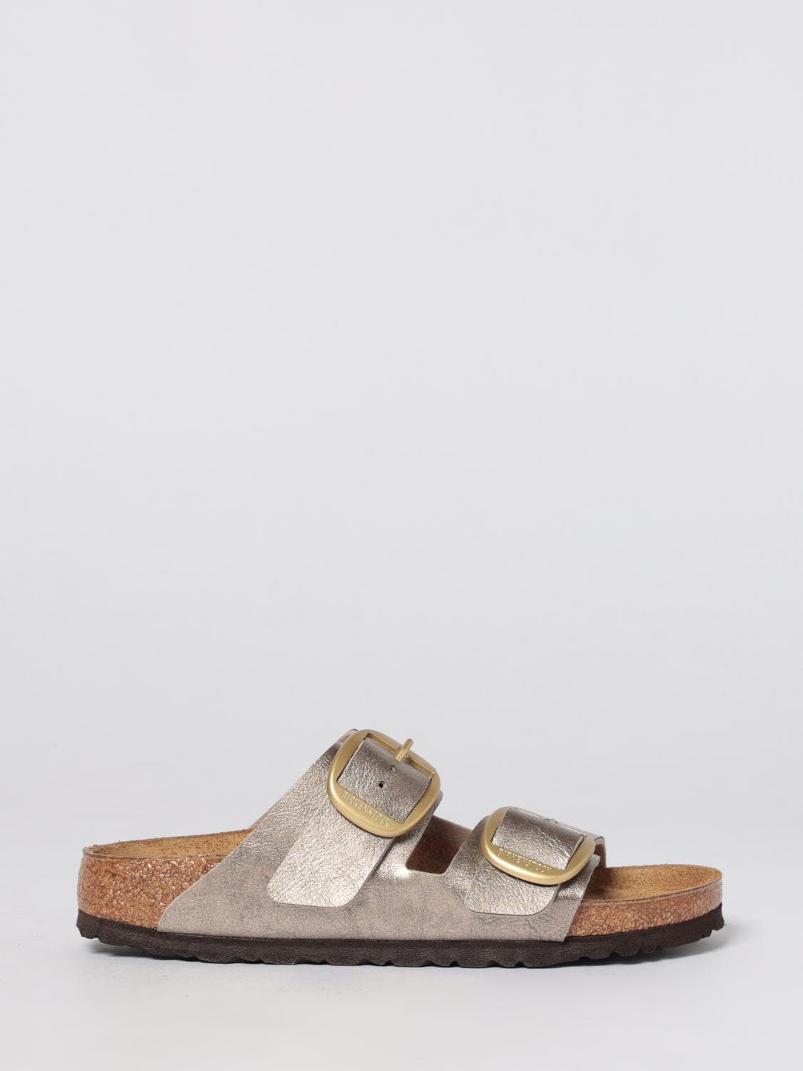 Birkenstock Arizona Big Buckle Laminated Leather Sandals