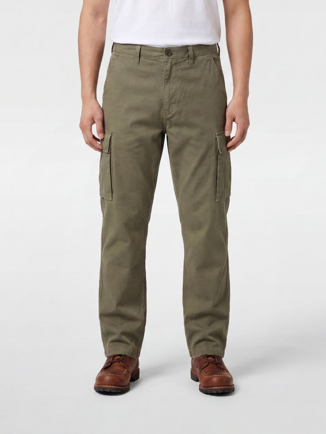 Burberry Cotton Cargo Trousers