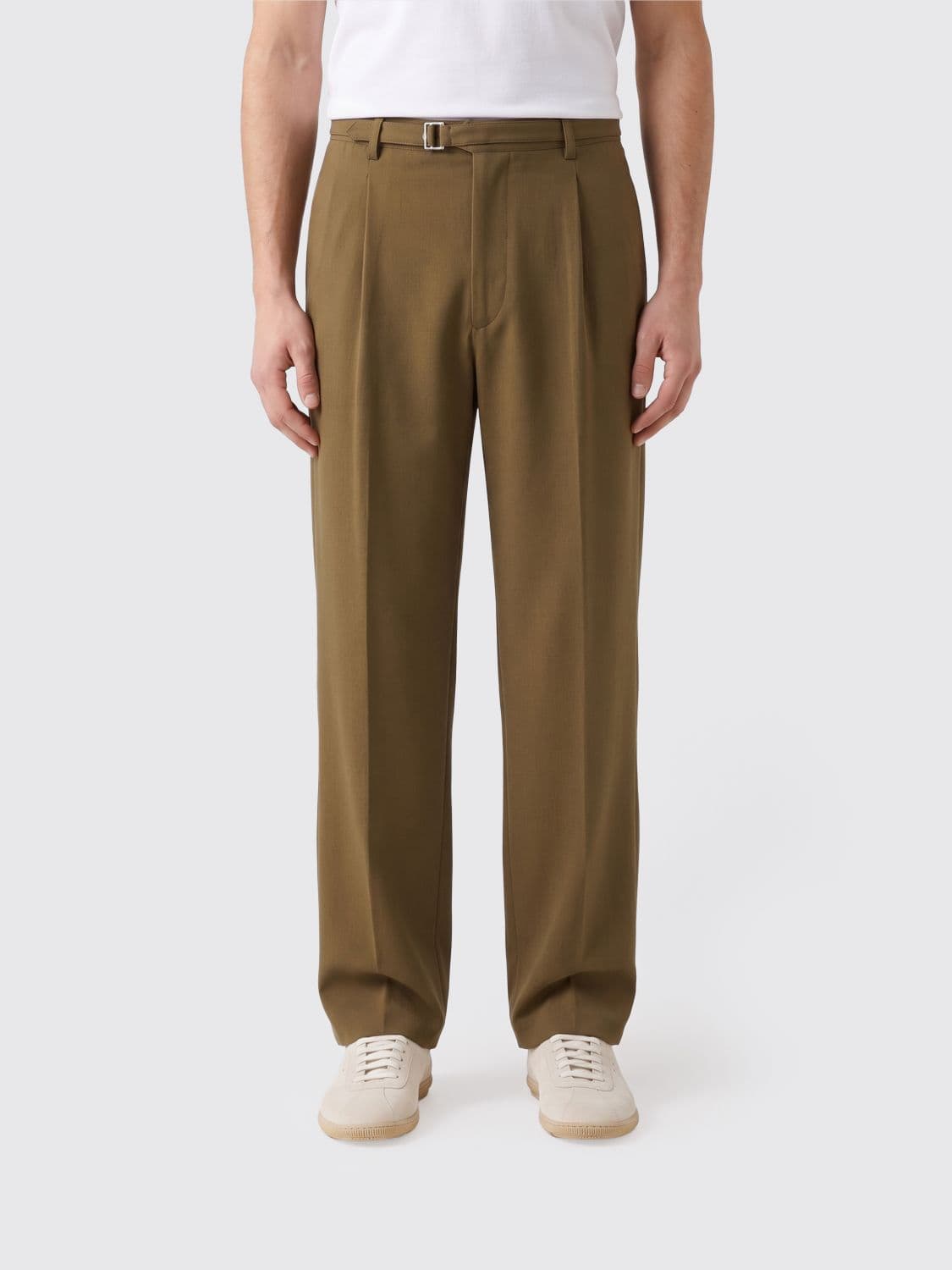 Giorgio Armani Wide Leg Cupro Trousers