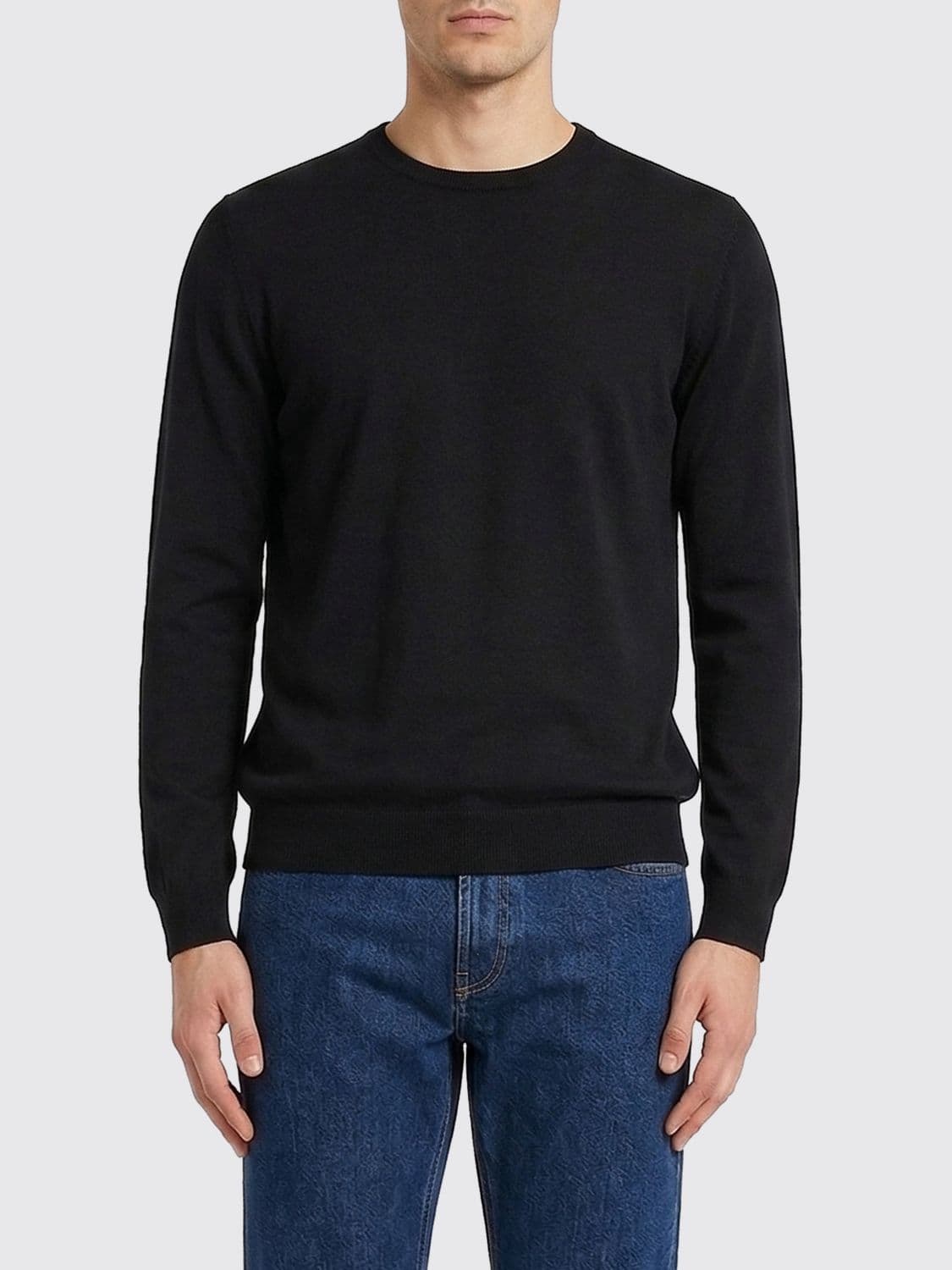 Zanone Cotton Crew Neck Sweater