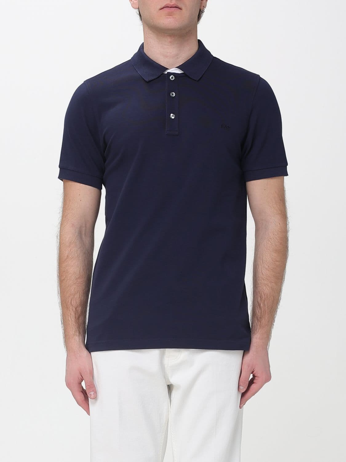 Fay Stretch Cotton Polo Shirt