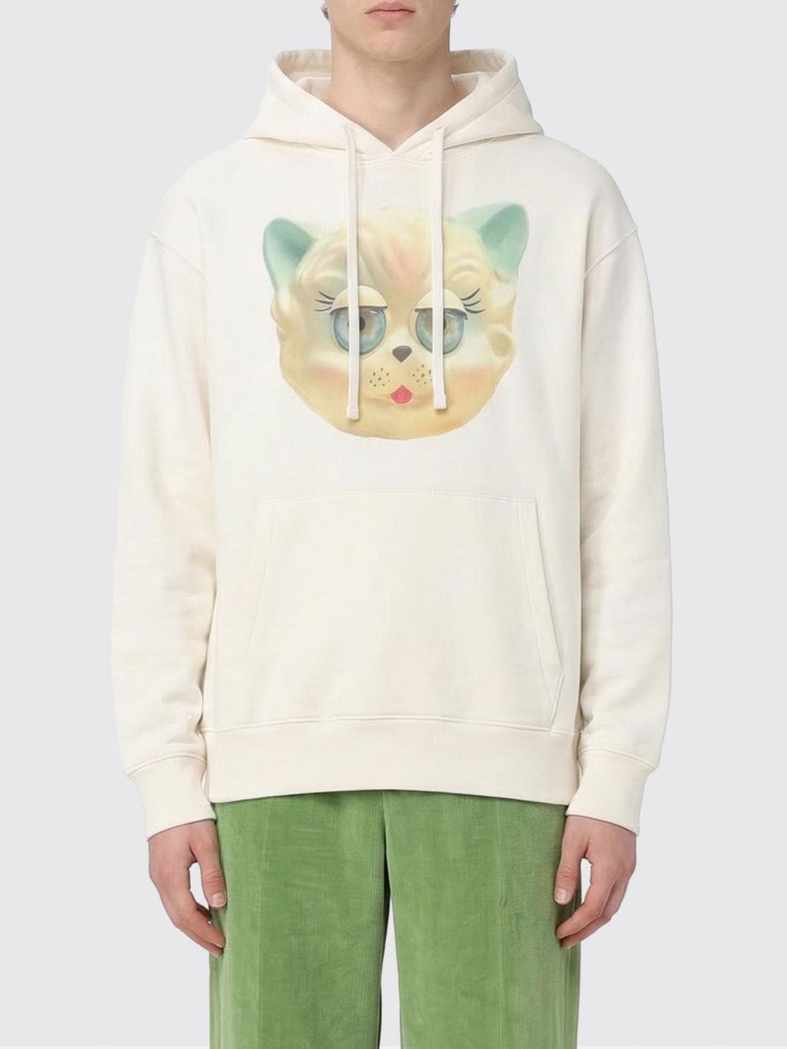 Valentino Le Chat De La Maison Cotton Sweatshirt