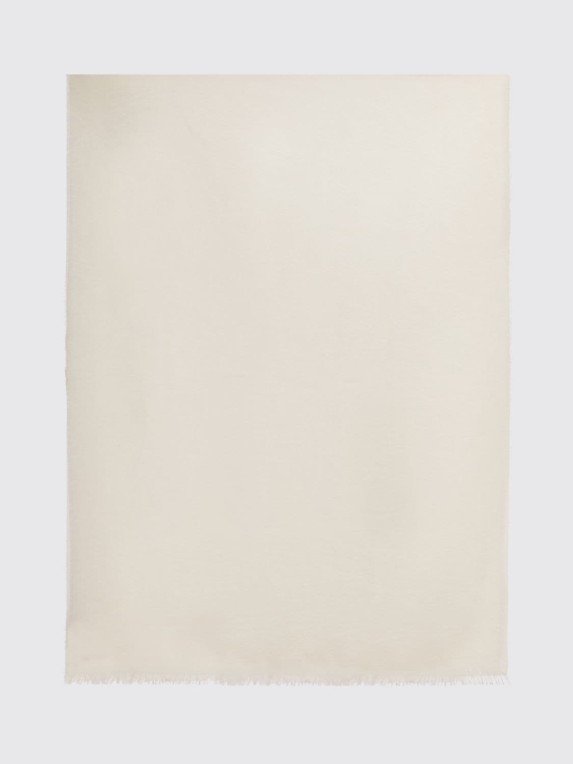 Max Mara Wool And Silk Scarf With Monogram · OS