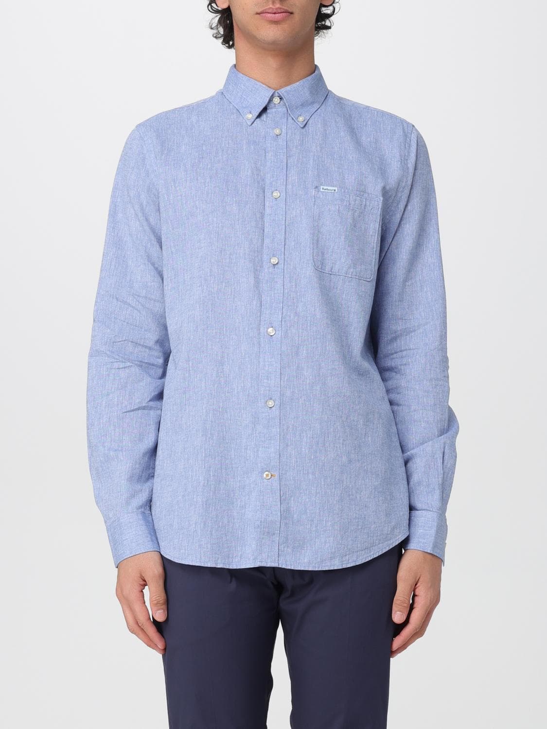Barbour Linen and Cotton Shirt · XL